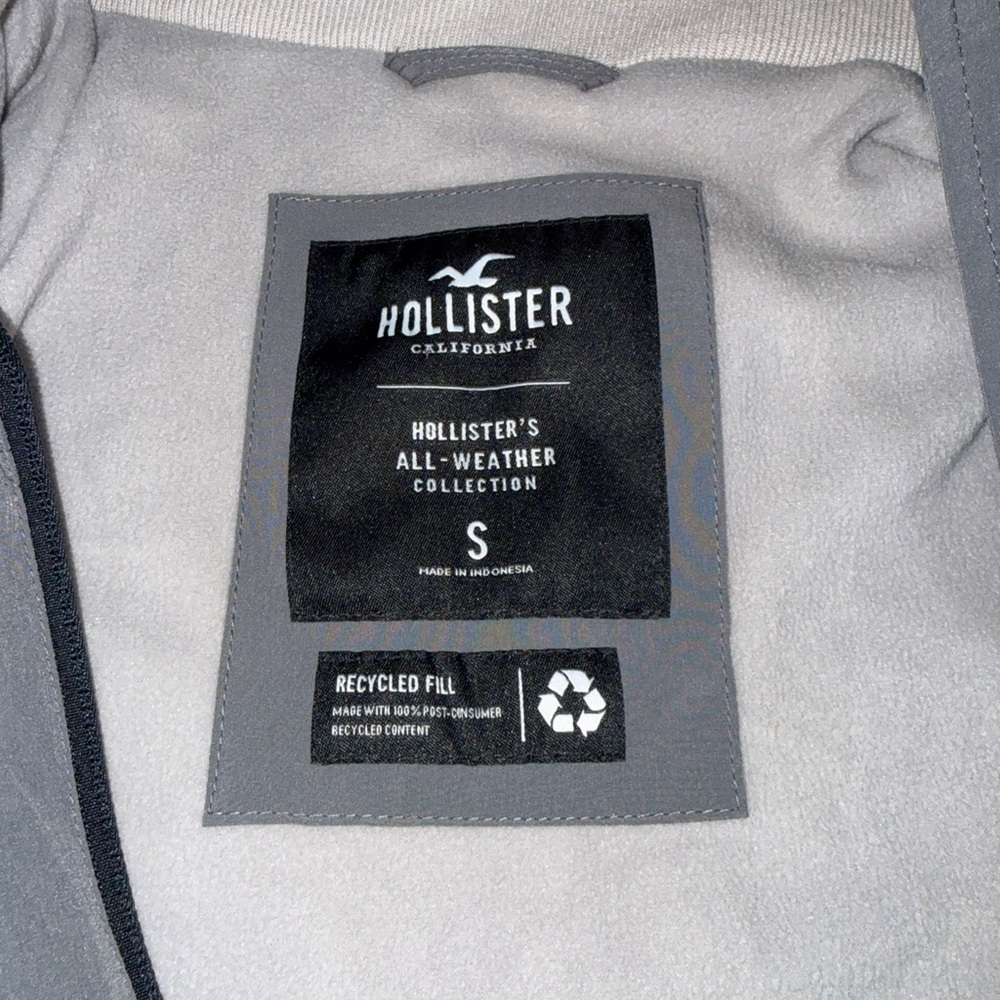 Hollister Gray All-Weather Jacket - Picture 3 of 6